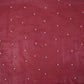Wine Beads Work Linen Fabric SU-31874