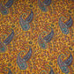 Mustard Yellow Paisley print Crepe Fabric NVC-31831