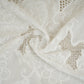 White Embroidery Cotton Schiffli Fabric LI-29899