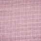 Berry Red Check Tweed Fabric 21884