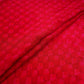 Red with Pink Geometrical print Crepe Fabric NVC-31820