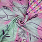 Grey with Multicolor Abstract print Crepe Fabric NVC-31832