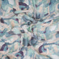 Sage with Grey Abstract print Crepe Fabric NVC-31818