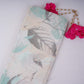 Off White with Cream floral print Crepe Fabric NVC-31821