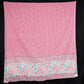 Green Floral Checks Print Cotton Dupatta MFR-29934