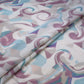 Off white with Cream Abstract print Crepe Fabric NVC-31835