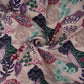 Beige with Multicolor floral print Crepe Fabric NVC-31815