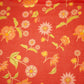 Red & Yellow Floral Print Mulmul Print 22611