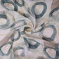 Off White Abstract print Crepe Fabric NVC-31816