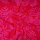 Magenta Pink floral print Crepe Fabric NVC-31819