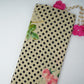 Cream Polka Dot print Crepe Fabric NVC-31830