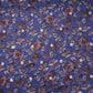 Blue Purple floral zari jacquard Pure Bemberg Crepe Fabric MTF-31806