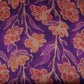 Purple floral print Bemberg Modal Silk Fabric KTP-31413