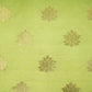 Mint Green Floral Print Brocade Fabric 21938