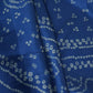 Denim Blue floral Bandhani Bemberg Modal Silk Fabric KTP-31429