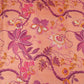 Pink with Dark Pink Tropical stripes Bemberg Modal Silk Fabric KTP-31421