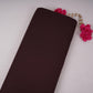 Brown Solid Lizzy Bizzy Fabric RTL-31446