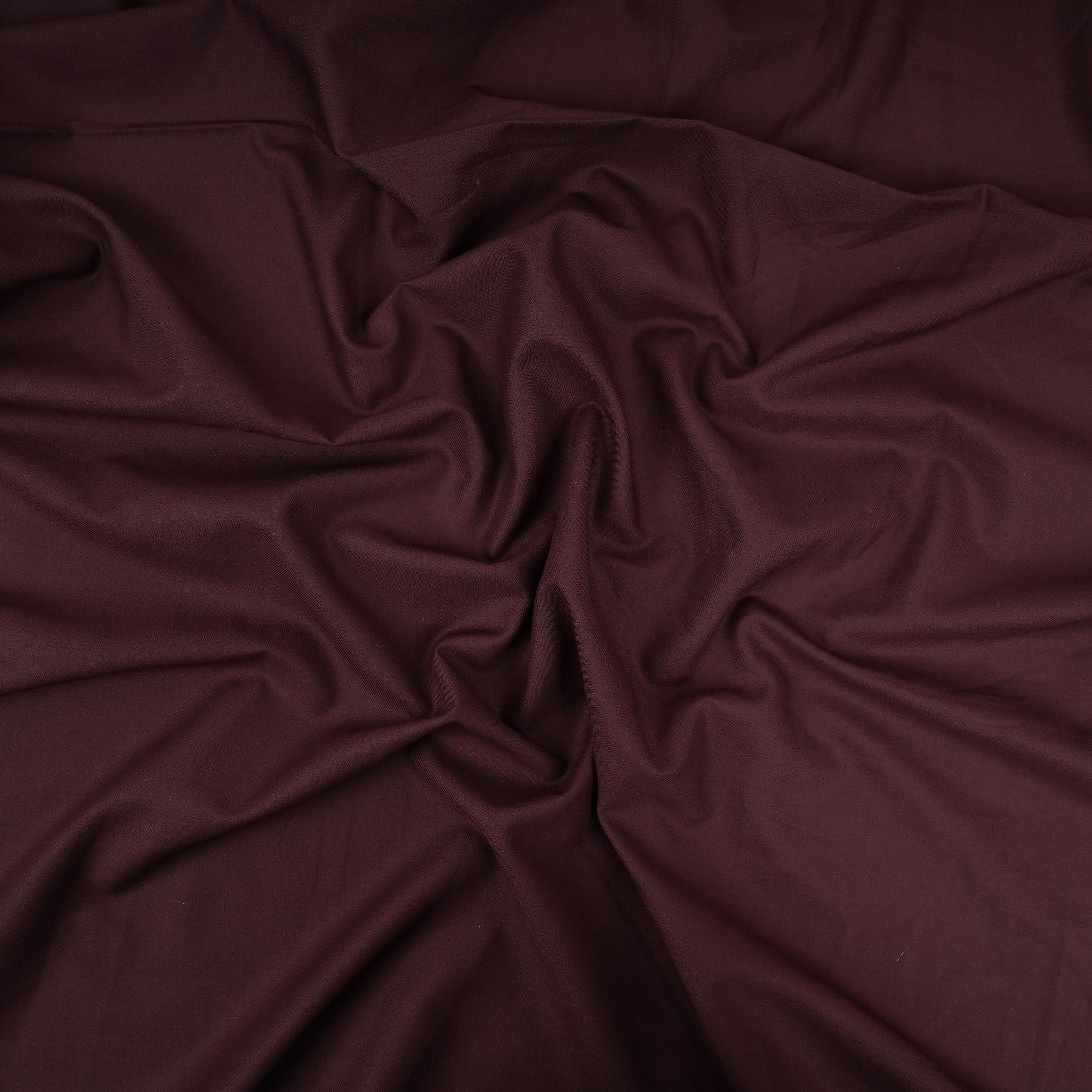 Brown Solid Lizzy Bizzy Fabric RTL-31446 - TradeUNO
