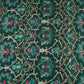 Bottle Green Mughal floral print Bemberg Modal Silk Fabric KTP-31403