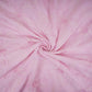Baby Pink floral thread embroidery Linen Fabric SFG-31712
