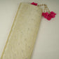 Golden Buti Mirror embroidery Tissue Fabric VFS-31691