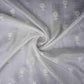 Wine Tissue Stripes thread cutdana embroidery Organza Fabric VFS-31681