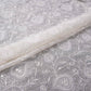 Off White Dyeable Chikankari embroidery Georgette Fabric VFS-31525