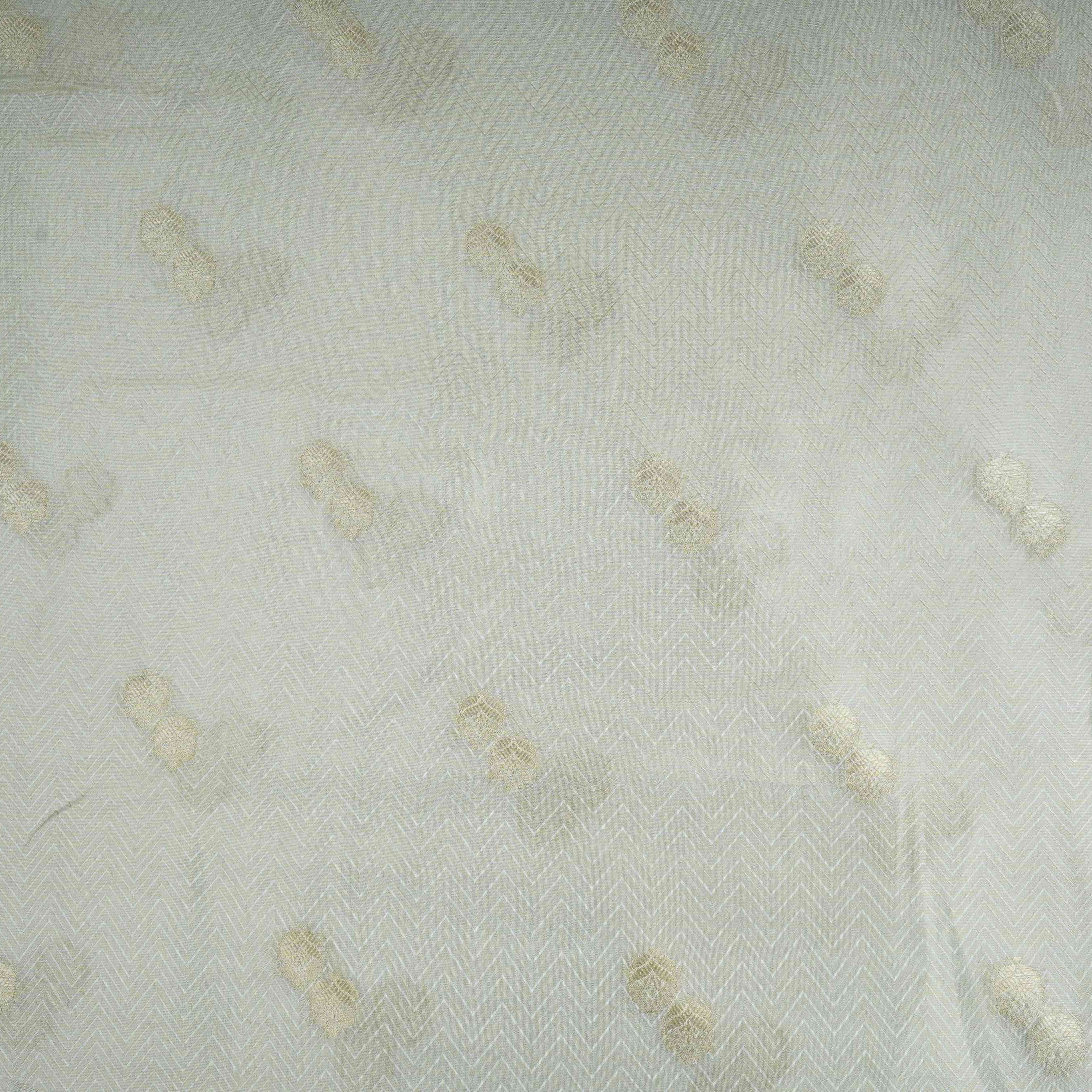 Golden Butta Kanchipuram Silk Fabric MTI-31377 - TradeUNO