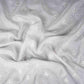 White Dyeable Buti embroidery Dola Silk Fabric VFS-31669