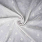 White Dyeable Buti embroidery Dola Silk Fabric VFS-31669