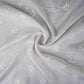 White Dyeable Buti embroidery Dola Silk Fabric VFS-31670