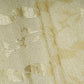 Golden floral sequins embroidery Tissue Fabric GTS-31329