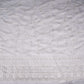 White Dyeable Pearl Cutdana embroidery Crepe Fabric VFS-31687