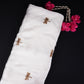 White dyeable thread cutdana embroidery Crepe Fabric VFS-31524