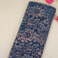 Indigo & White Floral Print Cotton Fabric MFR-29864
