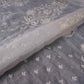 White Dyeable Chikankari embroidery Mul Chanderi Fabric SNTF-31869