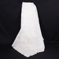 White Dyeable Pearl Cutdana embroidery Crepe Fabric VFS-31685