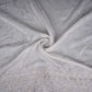 White Cutdana embroidery Crepe Fabric VFS-31701