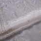 White Cutdana embroidery Crepe Fabric VFS-31701