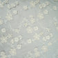 Lilac Floral 3D Embroidery Tencel Silk Fabric AF-30086