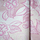 Pink Floral Print Mulmul Fabric 21910