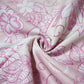 Pink Floral Print Mulmul Fabric 21910