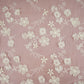 Pink Floral 3D Embroidery Tencel Silk Fabric AF-30083