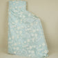 Light Blue Floral 3D Embroidery Tencel Silk Fabric AF-30087