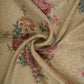Ivory floral Jacquard Tissue Fabric MTF-31793