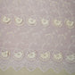 Light Pink Floral 3D Schiffli Embroidery Cotton Schiffli Fabric AF-30093