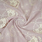 Light Pink Floral 3D Schiffli Embroidery Cotton Schiffli Fabric AF-30093