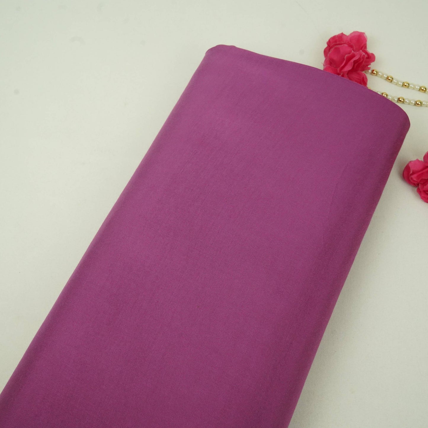 Dusty Pink Solid Santoon Fabric SSM-31772
