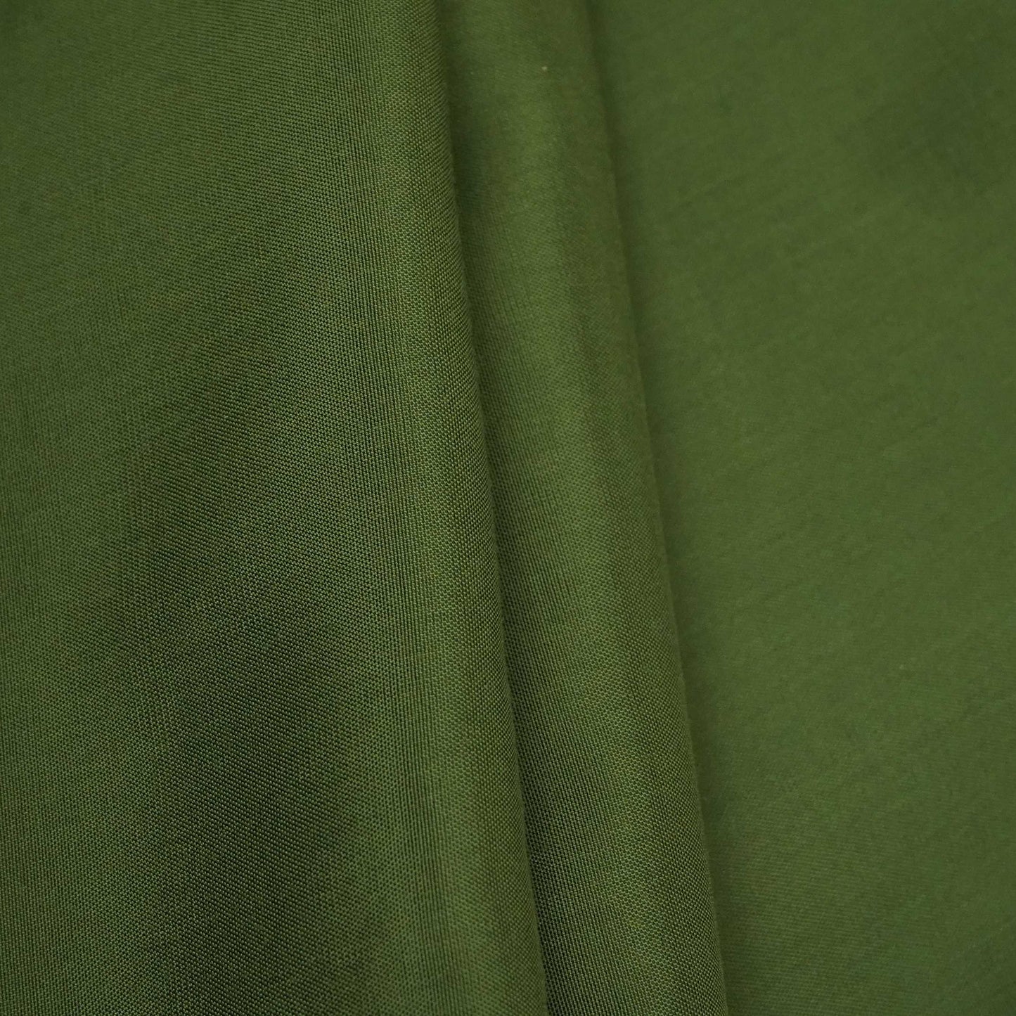 Mehendi Green Solid Santoon Fabric SSM-31775