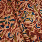 Wine Kalamkari Print Cotton Fabric MFR-29845